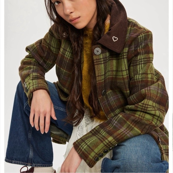 Free People Riley Car Coat ~ NWT - Picture 4 of 5